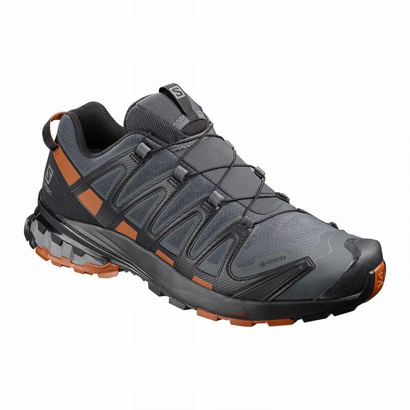 Salomon XA PRO 3D V8 GORE-TEX Zapatillas Trail Running Hombre - Azules Oscuro / Negras - Colombia (3